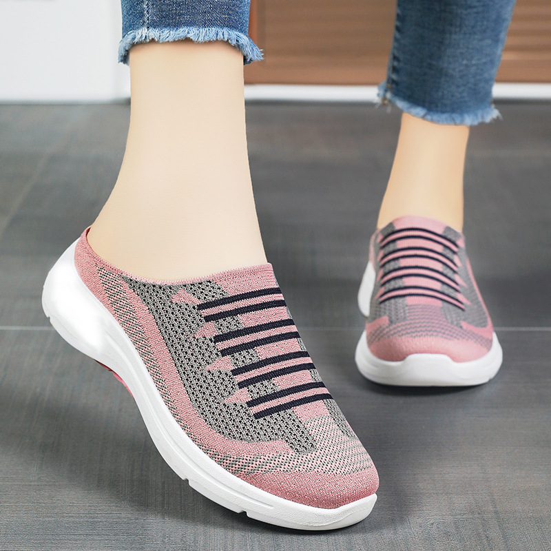 👟👟Chaussures de sport orthopédiques pour femmes avec talon ouvert et soutien de la voûte plantaire