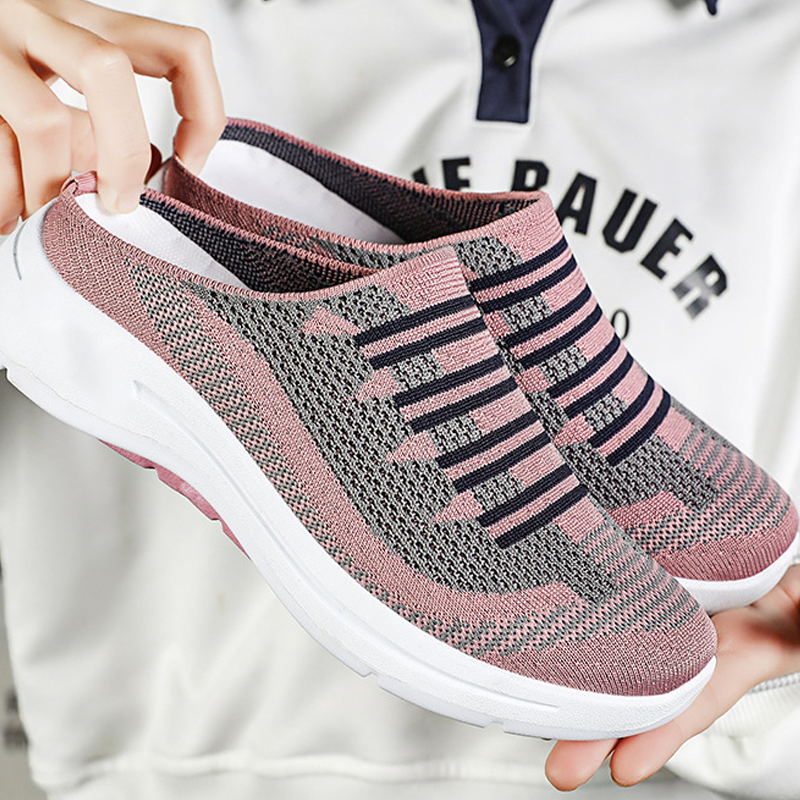 👟👟Chaussures de sport orthopédiques pour femmes avec talon ouvert et soutien de la voûte plantaire
