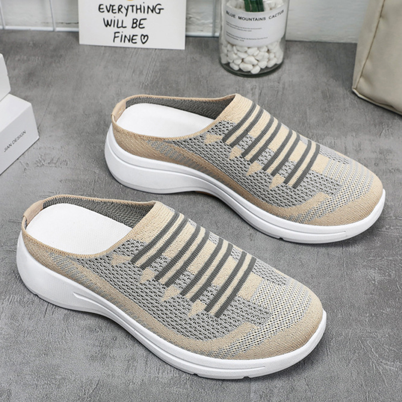 👟👟Chaussures de sport orthopédiques pour femmes avec talon ouvert et soutien de la voûte plantaire