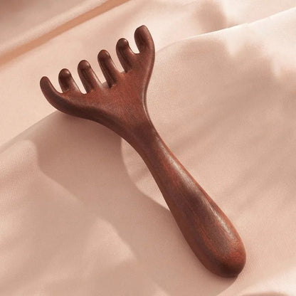 🌸🌸🎁🎁Peigne de massage méridien à six griffe