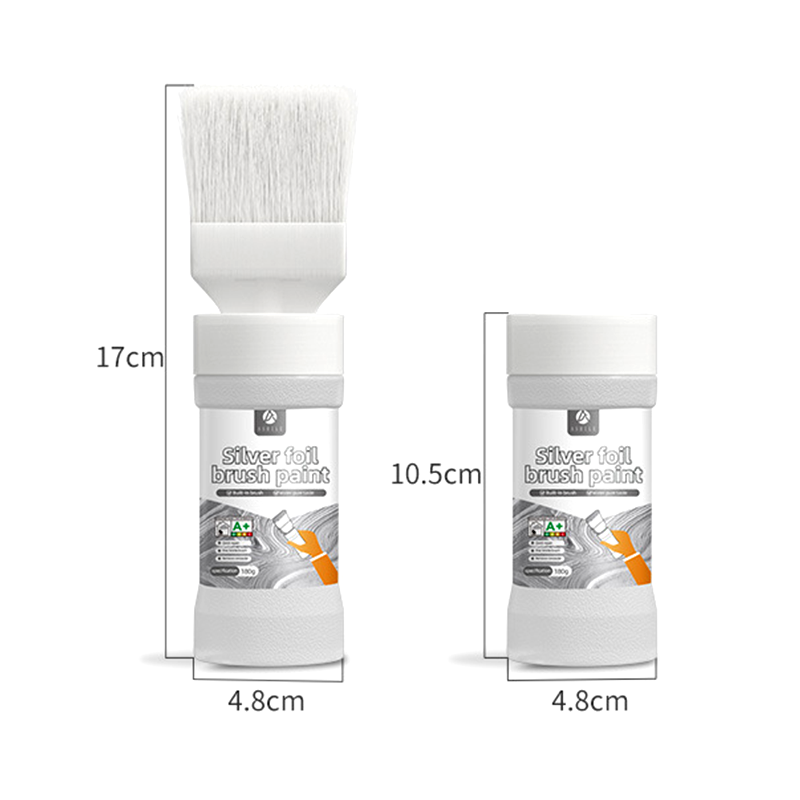✨New Arrival✨ Peinture argent métallisé à l'eau avec pinceau intégré (50% DE RÉDUCTION)