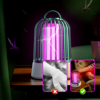 🦟💡2025 Mesures efficaces de lutte antiparasitaire🔥Lampe Électrique Anti-Moustiques Puissante avec Lumière UV