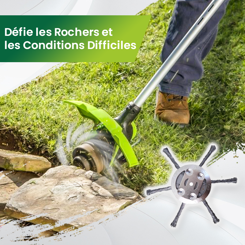 📢CHETEZ 1, OFFERT 1 ! 🔧 Tête de Remplacement pour Débroussailleuse – Universelle, Installation Facile & Construction Durable pour Jardinage 🌿