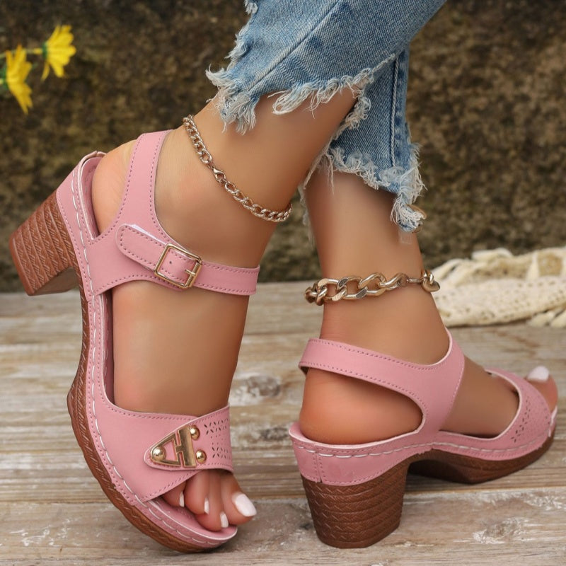🔥Printemps/été - 52% de réduction👠Sandales à talons hauts pour femmes