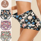 Ensemble de culottes à taille haute à imprimé floral pour femmes