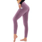 Legging Gainant de Fitness à Taille Haute avec Poches Latérales avec Contrôle du Ventre et Effet Rehaussant des Fesses