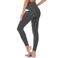 Legging Gainant de Fitness à Taille Haute avec Poches Latérales avec Contrôle du Ventre et Effet Rehaussant des Fesses