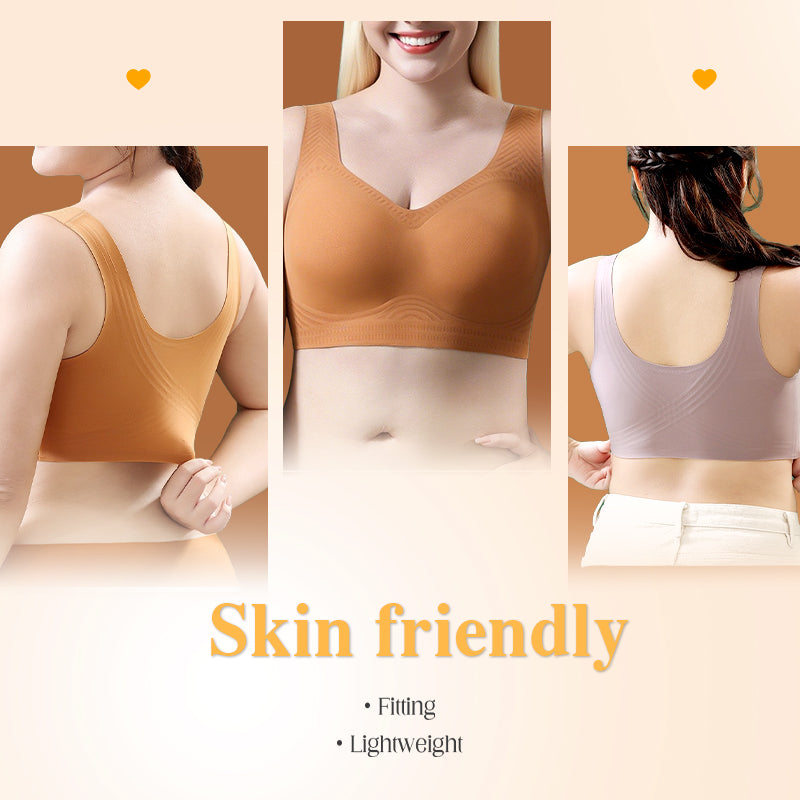 Brassière Respirante Douce et Sans Couture de Type Débardeur
