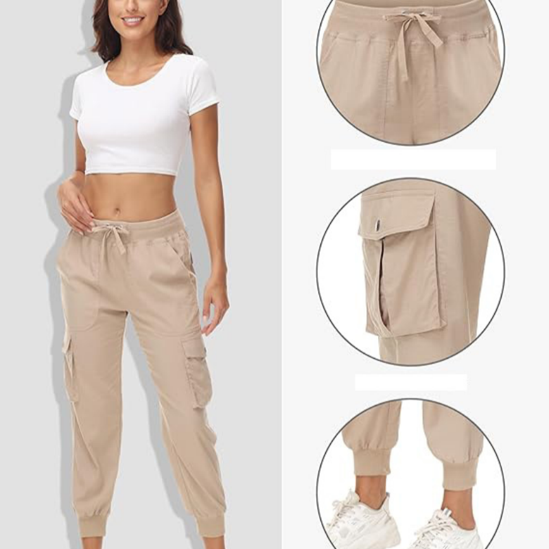 Pantalon de randonnée léger et décontracté pour femmes