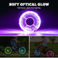 🌃 Illuminez la nuit 🚴 Lumière de moyeu de roue de vélo colorée