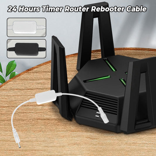 🔥Achetez-en un et obtenez-en un gratuitement🔥24 Hours Timer Router Rebooter Cable (câble de redémarrage du routeur)