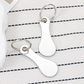 2 Porte-clés Jetons de Caddie en Acier Inoxydable (Lot de 2)