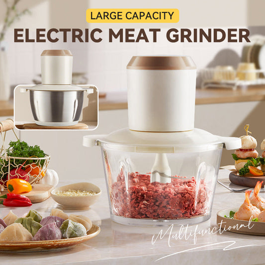🍖 50% DE RÉDUCTION! 🔪 Hachoir à Viande Électrique Grande Capacité – Moteur Puissant, Lames En Acier Inoxydable & Idéal Pour La Préparation De Viande Hachée Maison 🥩