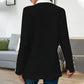 Manteau ouvert sur le devant pour femme, élégant et coloré