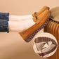 [Cadeau pour Femme] Mocassins pour Femmes - Chaussures Plates Confortables à Enfiler