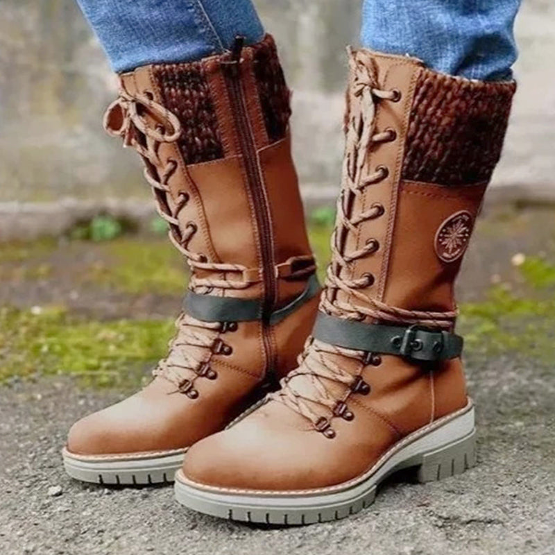 🎁 Soldes Chaudes 49% OFF🔥 Bottes de Neige Montantes Imperméables pour Femme 👢
