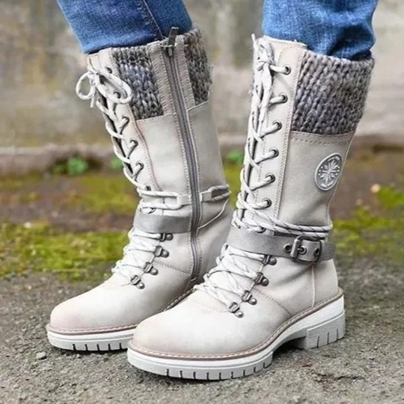 🎁 Soldes Chaudes 49% OFF🔥 Bottes de Neige Montantes Imperméables pour Femme 👢