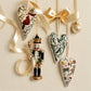 Kit de Broderie à la Main de Noël en Forme de Cœur