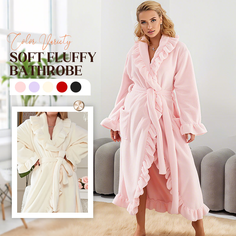 ⏳Offre spéciale à durée limitée⏰Peignoir doux et moelleux 🧖♀️ – Tissu doux pour la peau, chaleur agréable après la douche