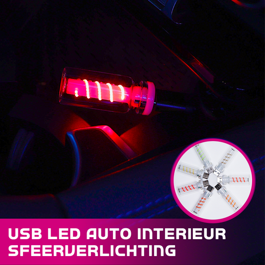 Éclairage d’Ambiance Intérieur Voiture LED USB