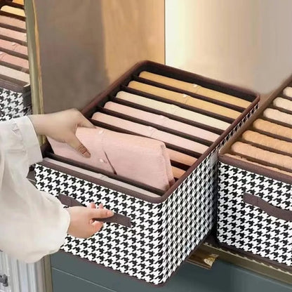 📦 50% DE RÉDUCTION ! 🏠 Boîte de Rangement Vêtements Pliable – Structure Renforcée, Poignées Solides & Gain de Place Immédiat ! 👗