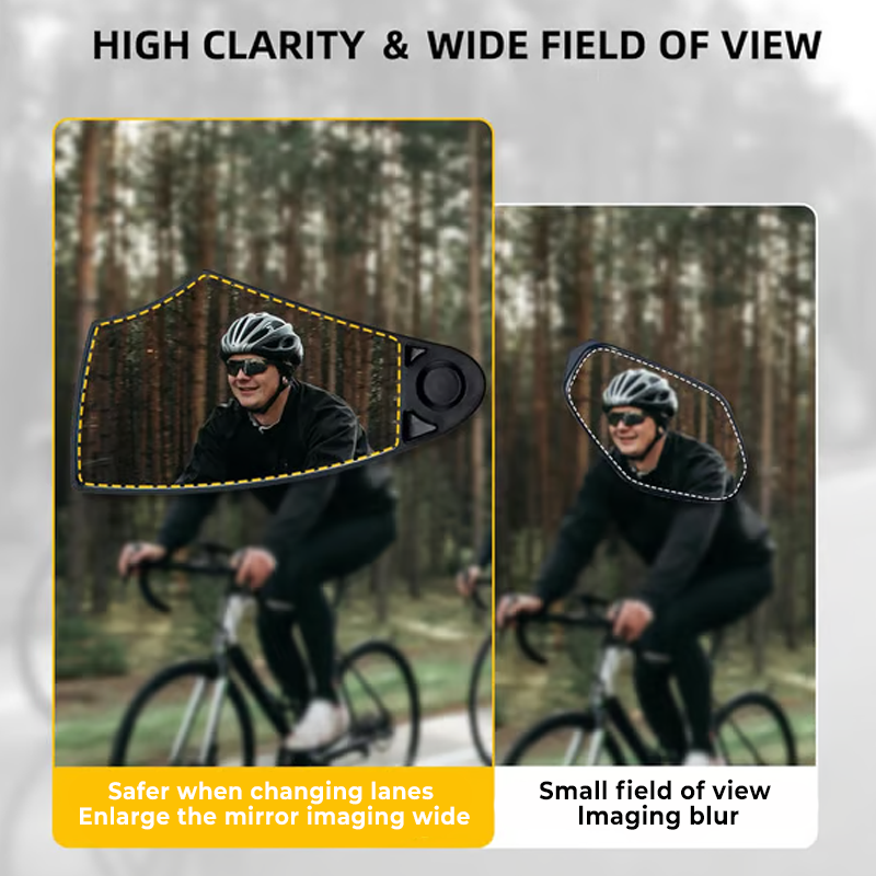 ⏳Spécial à durée limitée⏰Rétroviseur de vélo à guidon réglable à 360°🚵‍♂️