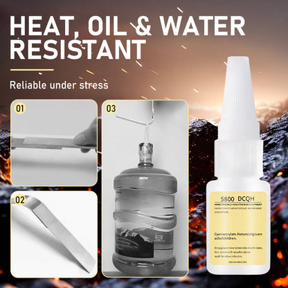⏳Spécial à durée limitée⏰Adhésif de Soudage Polyvalent à Séchage Rapide - Fixation Haute Résistance pour Métal/Plastique/Bois, Sans Outils 🛠️✨