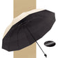 ☔ Parapluie Grand Format 12 Baleines Pliable et Anti-Vent - Protection Ultime !