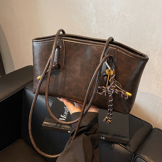 Sac à bandoulière vintage en cuir PU pour femme🔥Nouvelle arrivée - 50 % de réduction