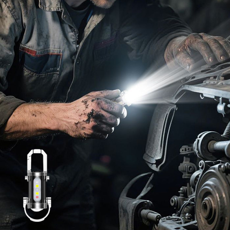 💡 Lampe de poche porte-clés rechargeable – 7 modes, étanche & ultra-puissante, plus légère qu’une clé ! 🔑