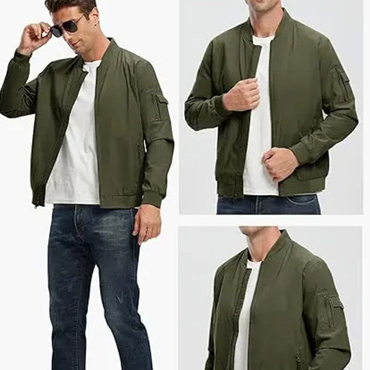 Veste bomber légère pour homme