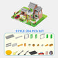 Ensemble de jeu de construction simulation DIY 214 pièces pour enfants