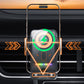 ✨Support de téléphone de voiture intelligent 2 en 1 avec fonction pivotante et chargeur sans fil