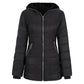 🧥 50% DE RÉDUCTION ! ❄️ Manteau d'Hiver Femme Mi-Long - Capuche et Doublure Polaire, Confort Chaud et Style Urbain pour Temps Froid 🏙️📦