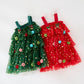 Robe en tulle pour petite fille – Étoile de Noël