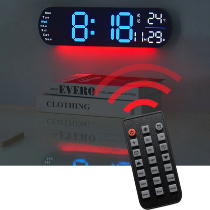 Digitale Wandklok met Groot Display