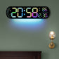 Digitale Wandklok met Groot Display