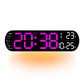 Digitale Wandklok met Groot Display