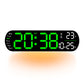 Digitale Wandklok met Groot Display