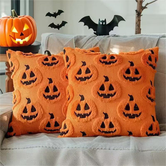 🎃 Housses de Coussin Fantôme d’Halloween