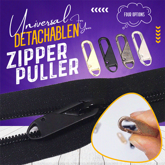🛠️ 50% DE RÉDUCTION ! ✨ Tirette Universelle pour Fermeture Éclair (8PCS) - Design Détachable et Personnalisable, Installation Facile sans Outils 🔗📦