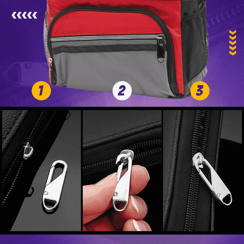 🛠️ 50% DE RÉDUCTION ! ✨ Tirette Universelle pour Fermeture Éclair (8PCS) - Design Détachable et Personnalisable, Installation Facile sans Outils 🔗📦