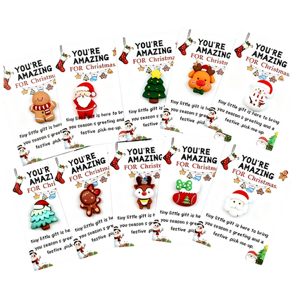 🎄Vente de Noël anticipée -50 %🔥🎁10 pièces Petits câlins de poche de Noël