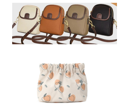 Sac à bandoulière classique en PU pour femmes avec fermeture à glissière double couche