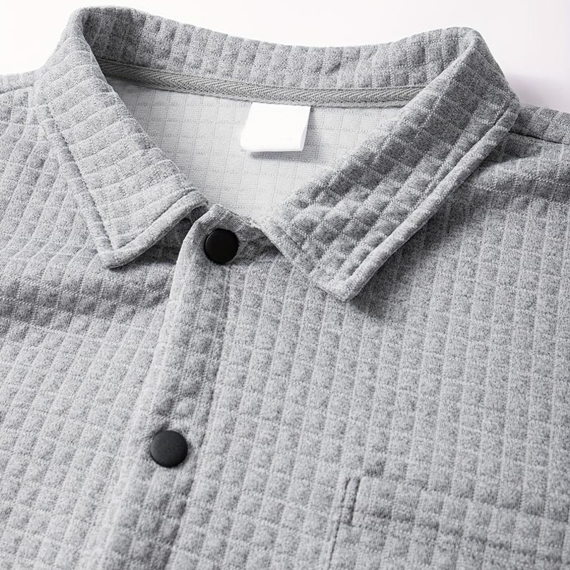 Veste décontractée pour homme unie – 👍Style classique, confort au quotidien 👔
