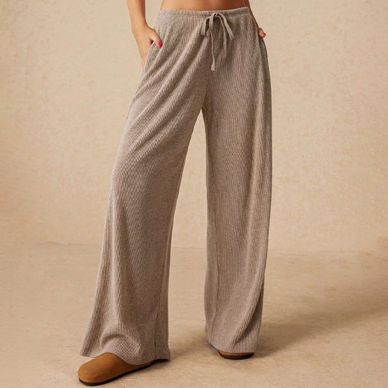 💞Pantalon femme ample et doux avec cordon