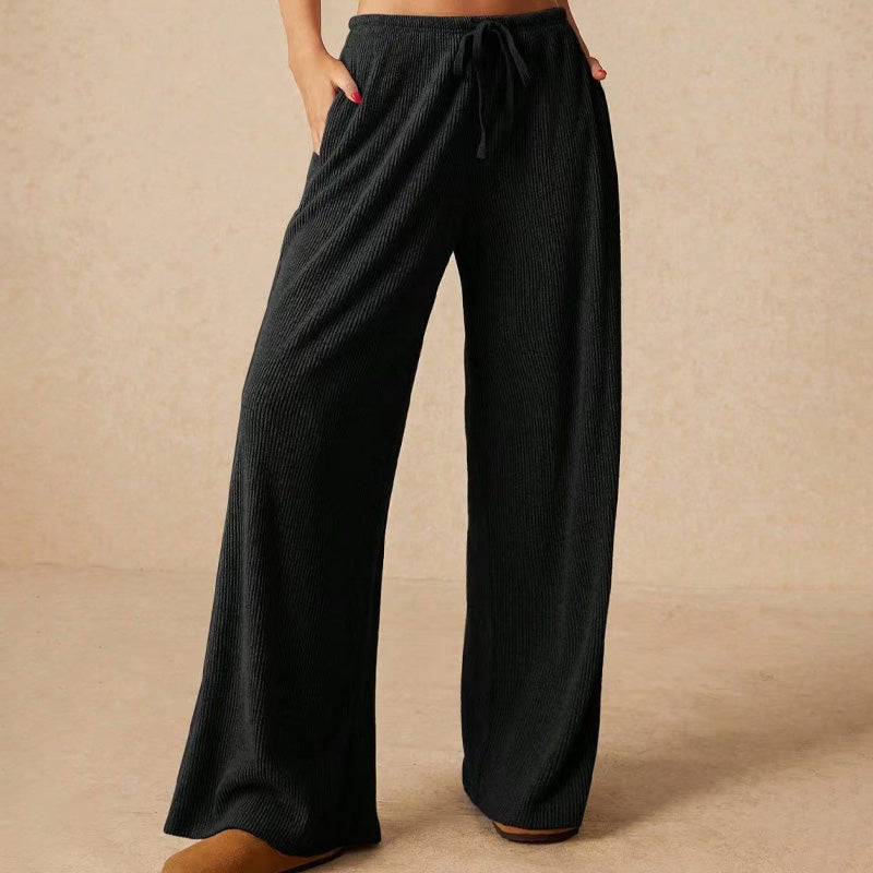 💞Pantalon femme ample et doux avec cordon