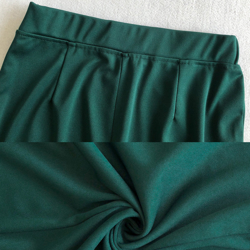 Ensemble 2 Pièces Femme - Blazer Uni et Pantalon d'Affaires
