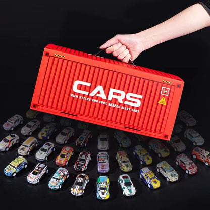 🚗 60% DE RÉDUCTION ! 🏎️ Circuit 48 Voitures Miniatures – Garage Intégré, Effets Sonores & Jeu Interactif 🎮