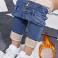 🌸 OFFRE LIMITÉE –50% ! ✨ Jeans décontractés chauds pour femmes